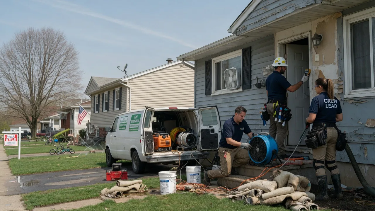 Flood Cleanup in Waterford, NY near me
